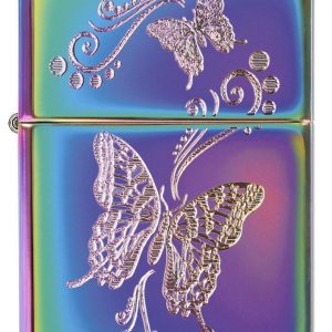 Zippo Multi Color Butterflies