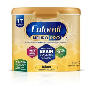 Enfamil NeuroPro Infant Formula, Powder, 20.7 oz Tub (Pack of 2)