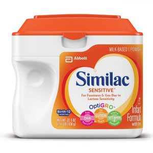 Similac Sensitive 22.5 oz Tub