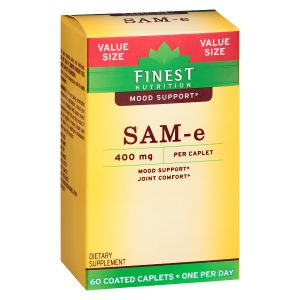 Finest Nutrition SAM-e Double Strength 400 mg Caps Value Pack