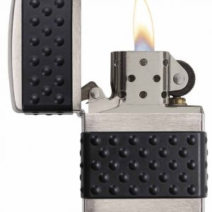 Zippo Brush Chrome Guard Zippo Lighter