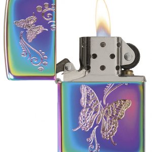 Zippo Multi Color Butterflies